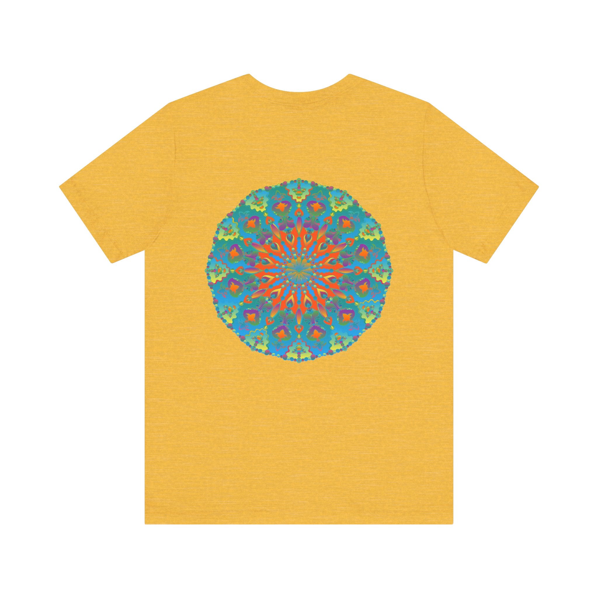 Stunning mandala tee with intricate spiritual design