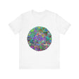 Vibrant Mandala Tee with colorful and psychedelic design, perfect for adding a pop of brightness and energy to your wardrobe