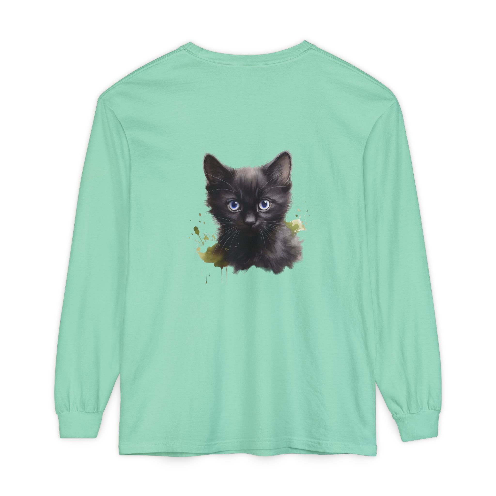 Mystic Black Cat - Long Sleeve T-Shirt