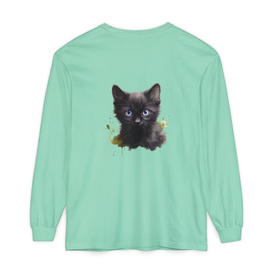 Full Sleeve Tee | Mystic Black Cat