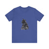 Beautiful and mysterious black cat watercolor tee, perfect for cat lovers