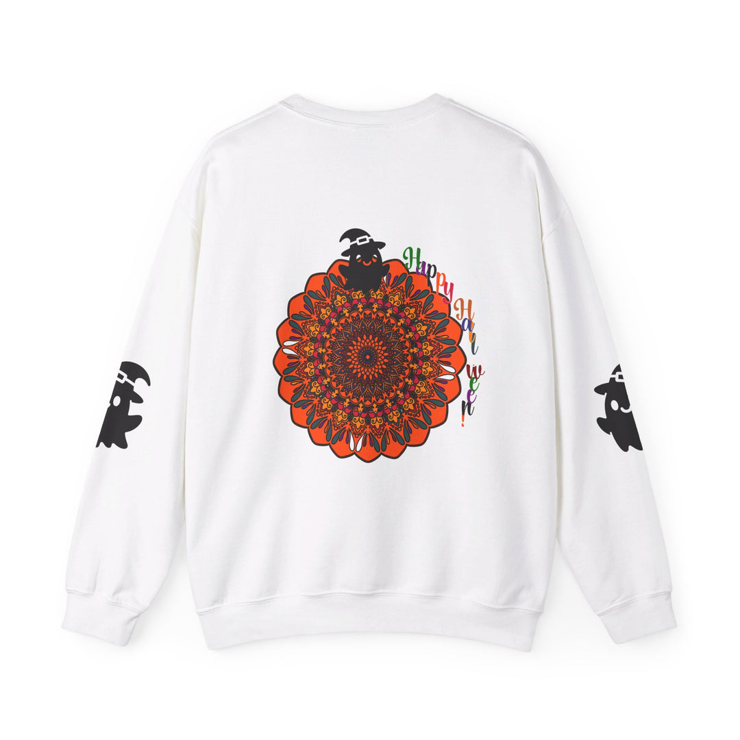 Unisex heavy blend crewneck sweatshirt featuring cute ghosts, perfect for Halloween