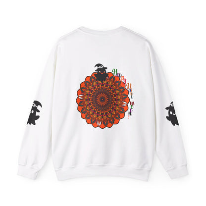 Unisex heavy blend crewneck sweatshirt featuring cute ghosts, perfect for Halloween