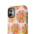 Phone Case - Hand-Drawn Mandala Art - Light Pink Long Description 34