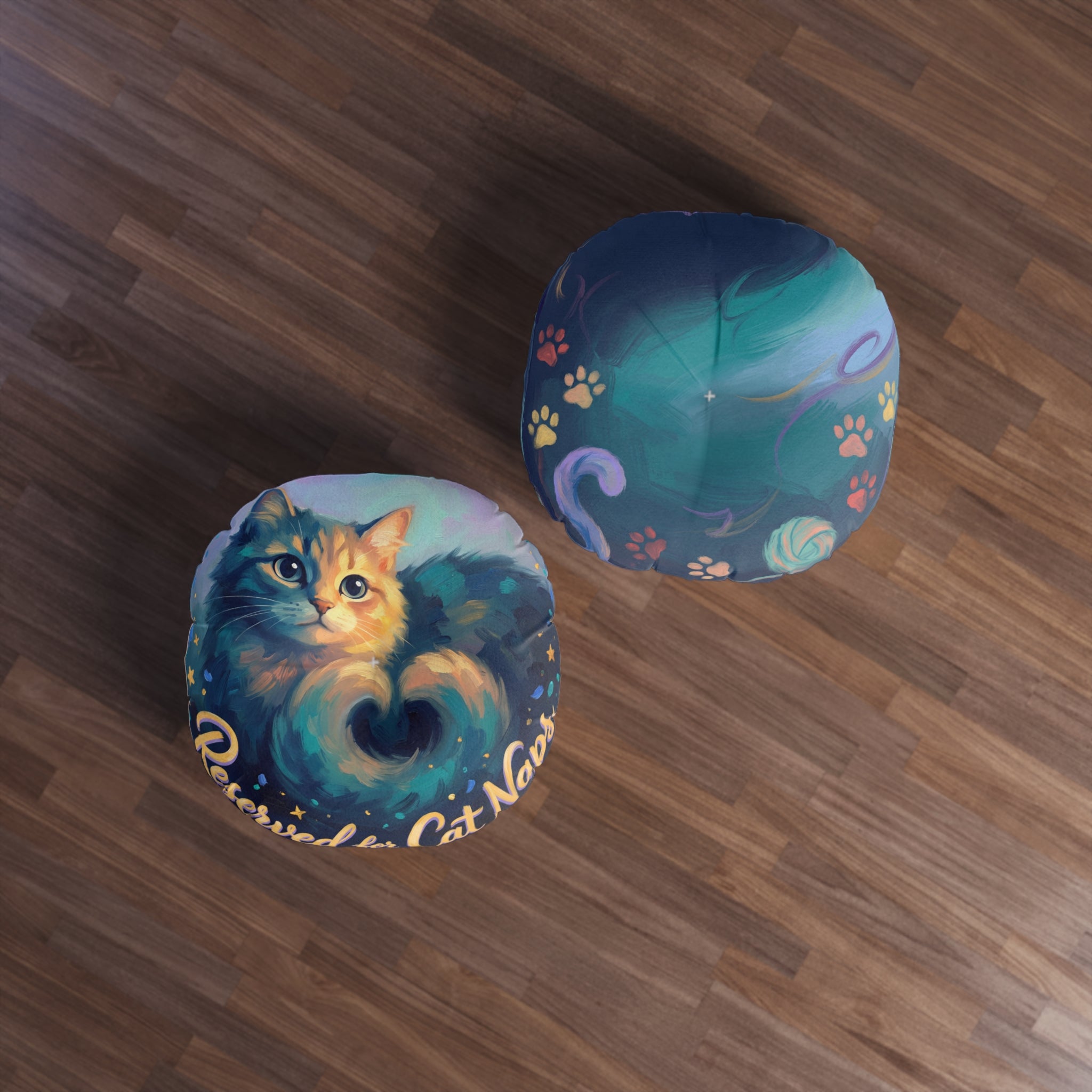 Sunset Sunkiss Cat Floor Pillow