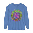 Colorful mandala design long sleeve t-shirt for men and women