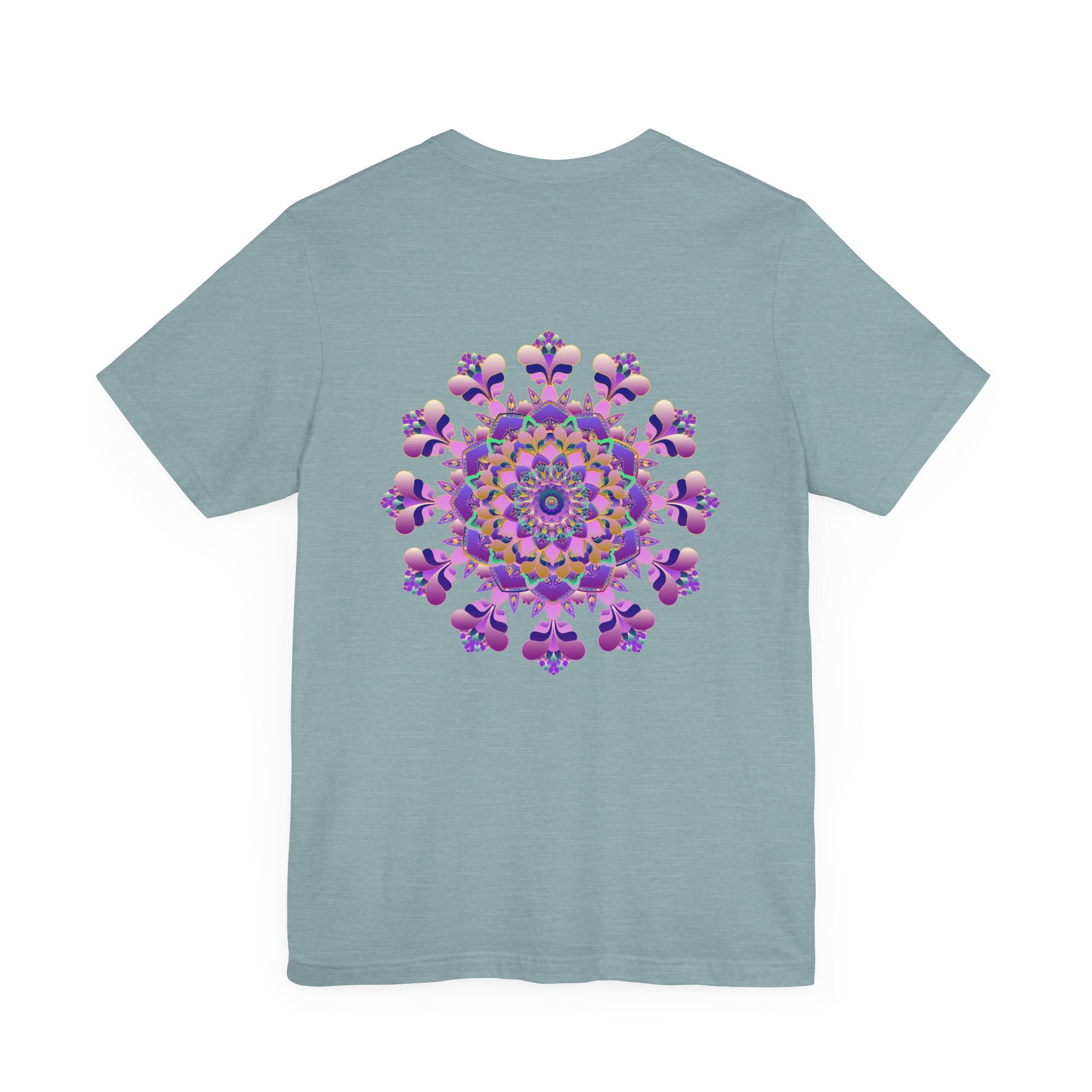 Hand-drawn Mandala Tee design representing inner peace and spiritual harmony