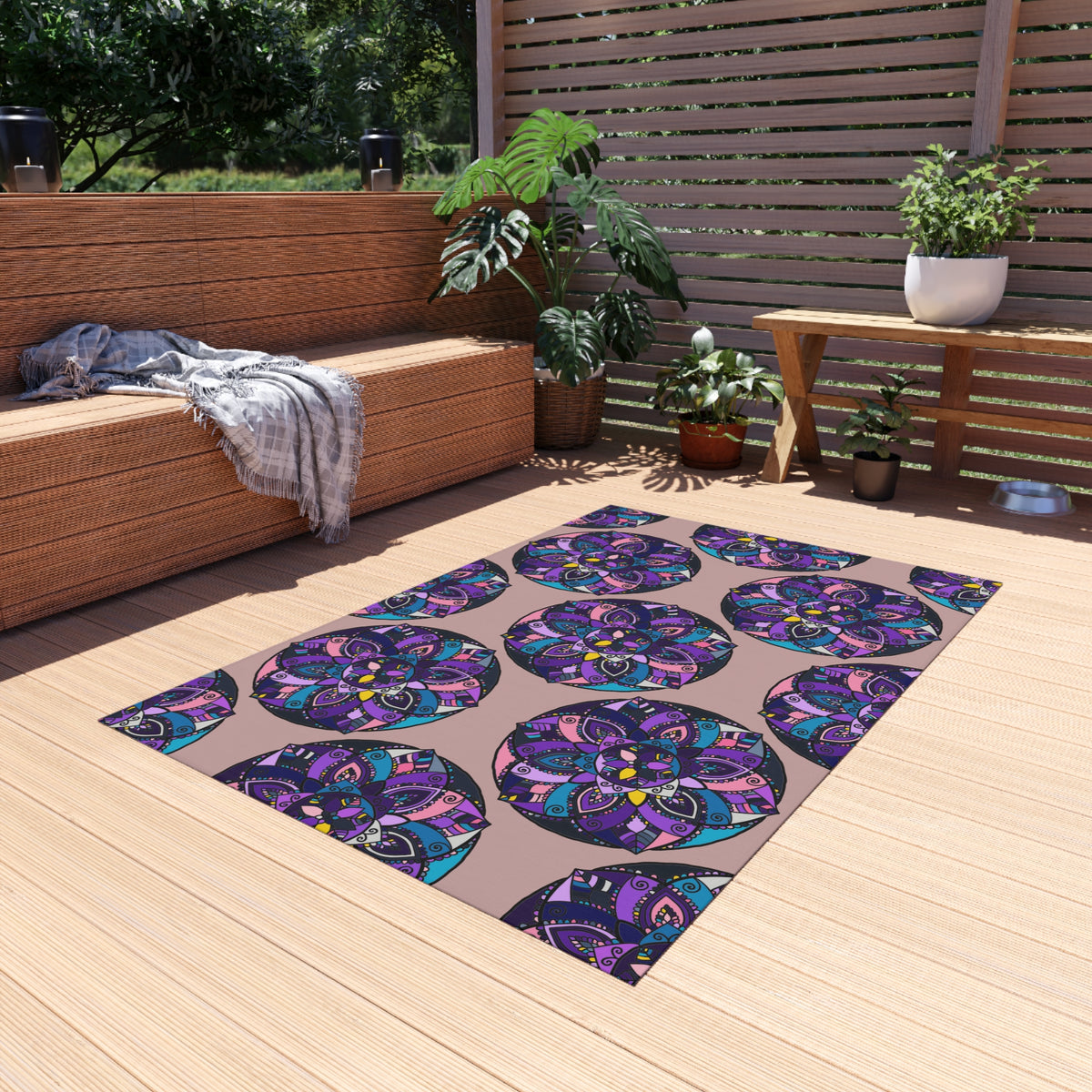 Boho-Lila-Mandala-Outdoor-Teppich