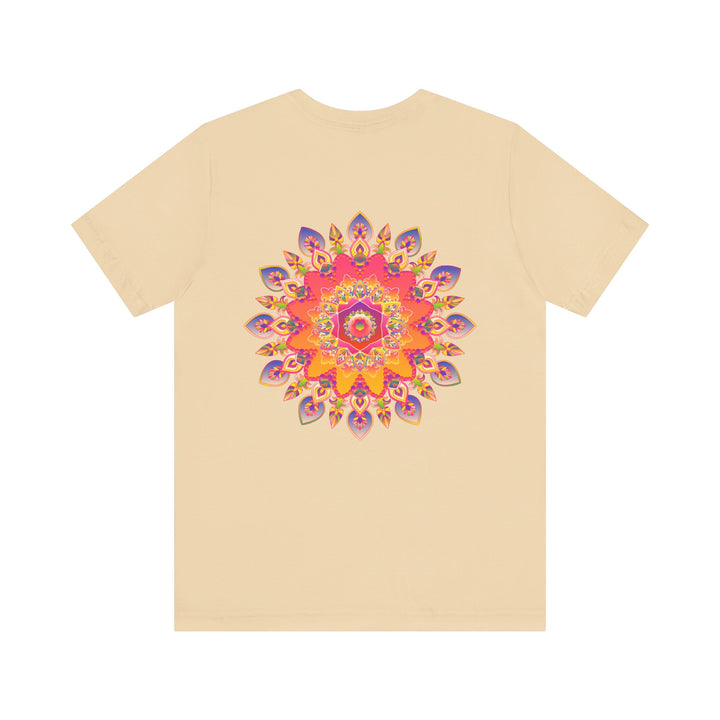 Colorful Mandala Tee symbolizing spiritual balance and serenity