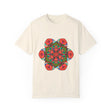 Handmade T-Shirt featuring intricate Mandala pattern design