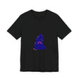  Unique and stylish Black Cat Mystery Colorful T-Shirt with a striking and colorful graphic