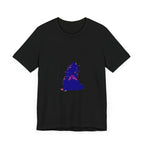  Unique and stylish Black Cat Mystery Colorful T-Shirt with a striking and colorful graphic
