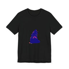  Unique and stylish Black Cat Mystery Colorful T-Shirt with a striking and colorful graphic