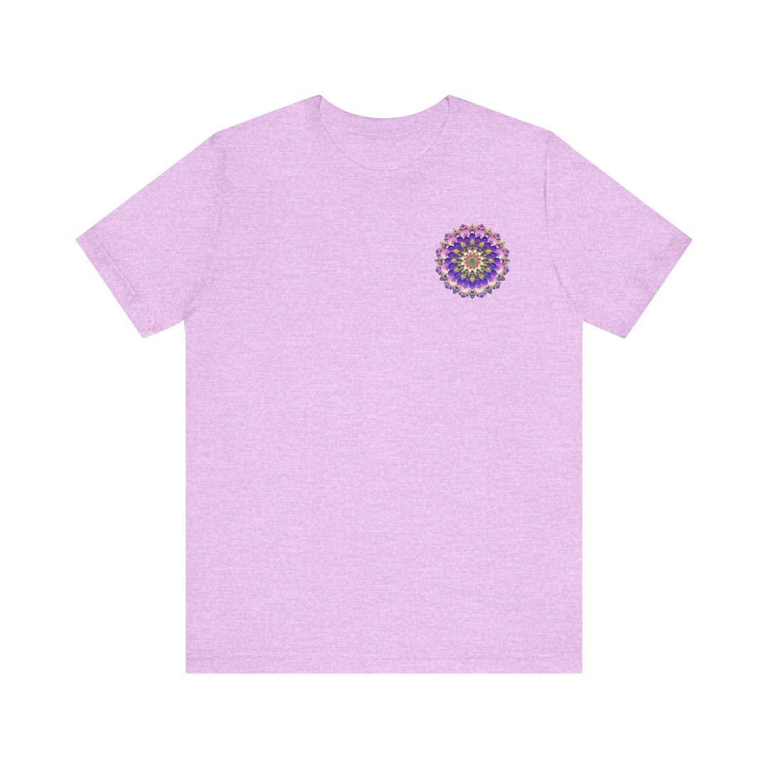 Beautiful mandala t-shirt featuring intricate designs for spiritual peace and harmony