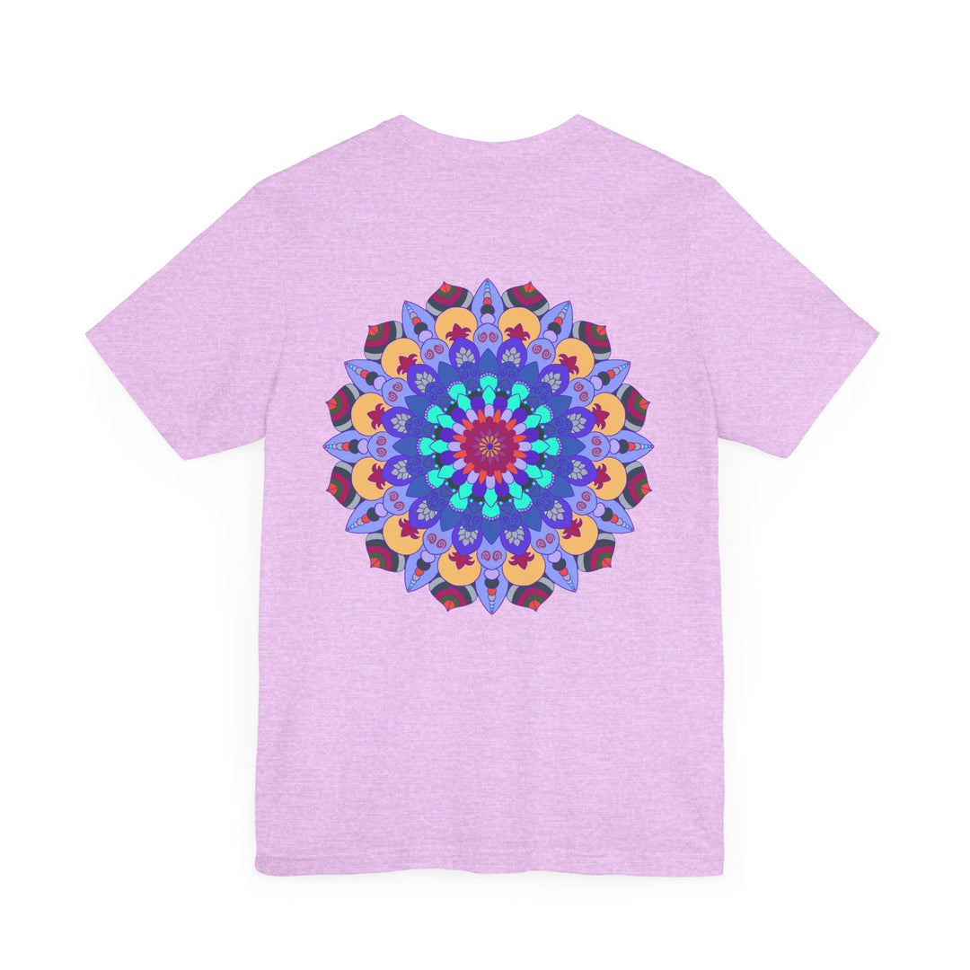 A beautiful Mandala Peace & Harmony T-Shirt featuring intricate spiritual art designs