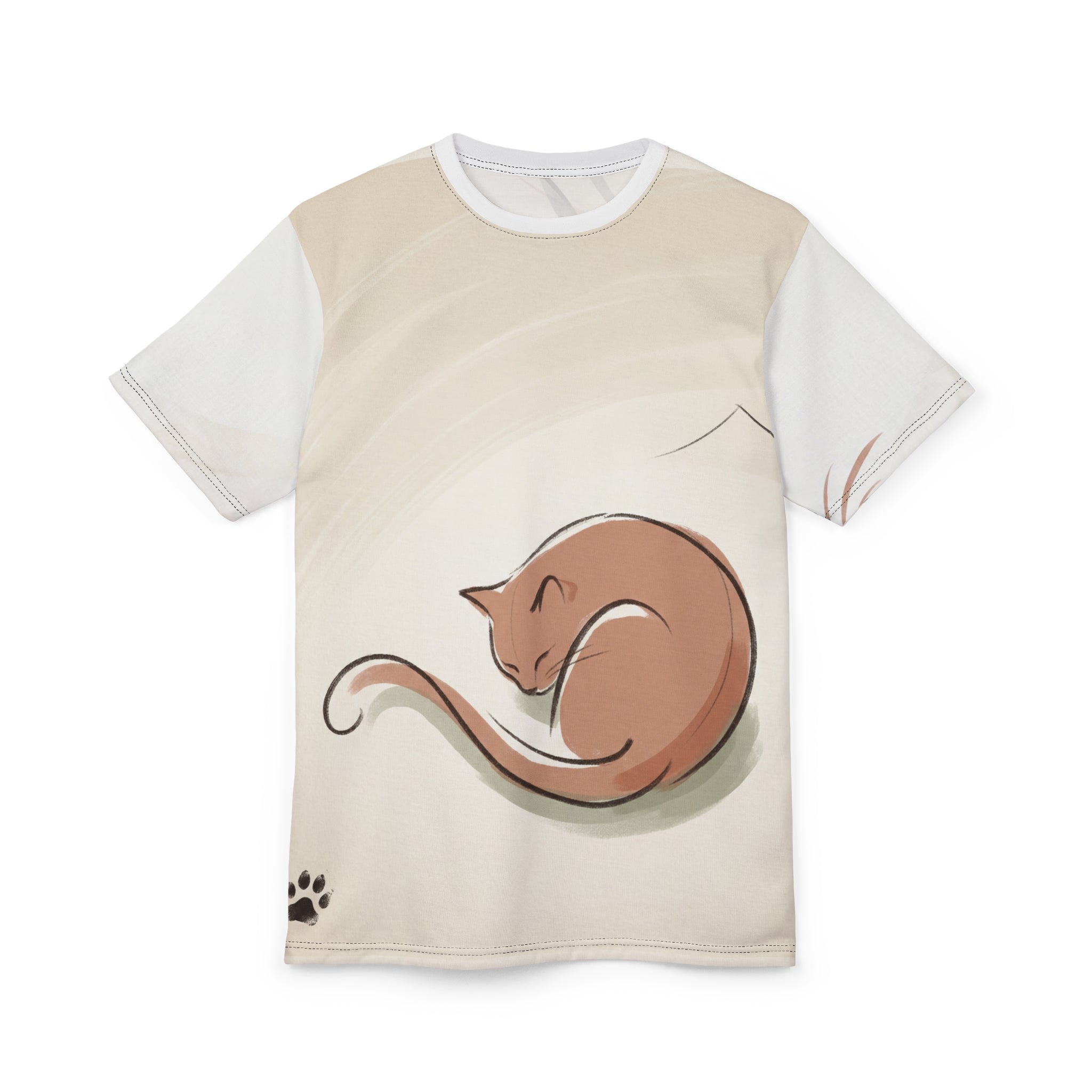 Cozy Calligraphic Cat