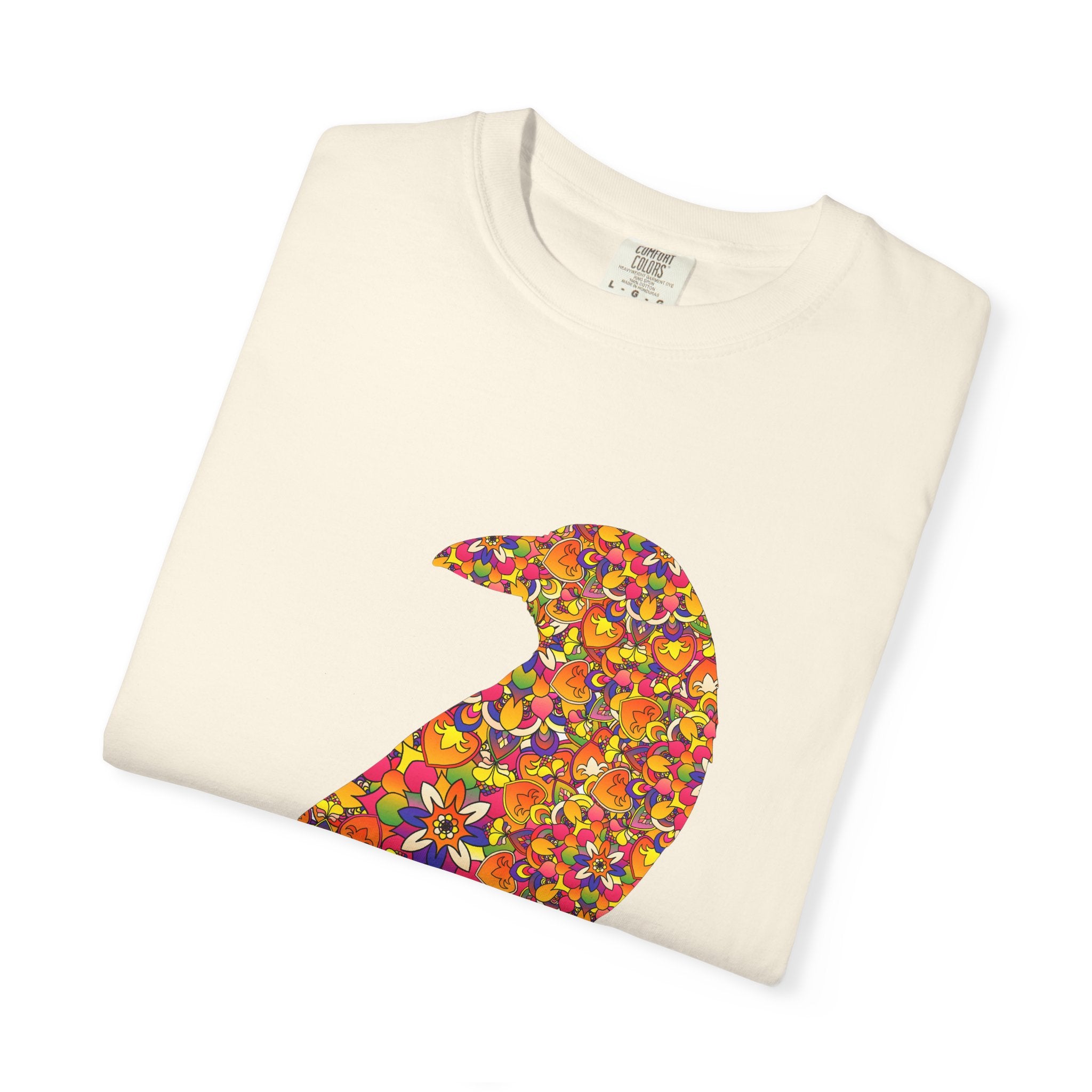 Crow Within ~ Floral Mandala Radiant Raven T-Shirt