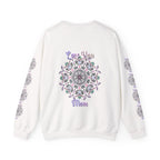 Felpa Mandala "Mamma Potente" in Morbide Tonalità Pastello