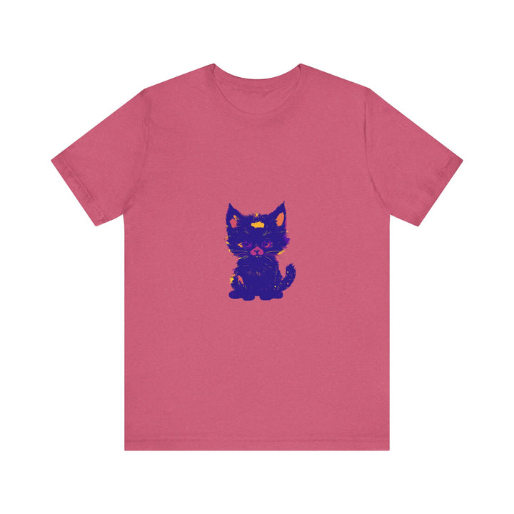 Blue Cat T-Shirt perfect for casual wear