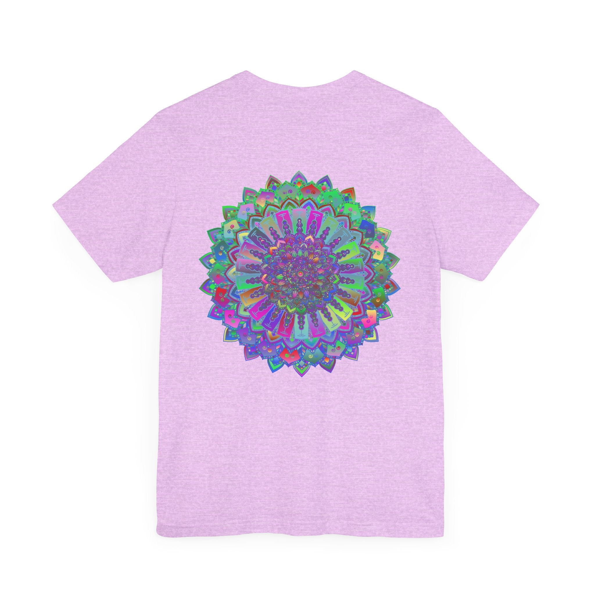 Vibrant Mandala Tee featuring intricate design symbolizing spiritual peace and harmony, perfect for bringing positive energy into your life