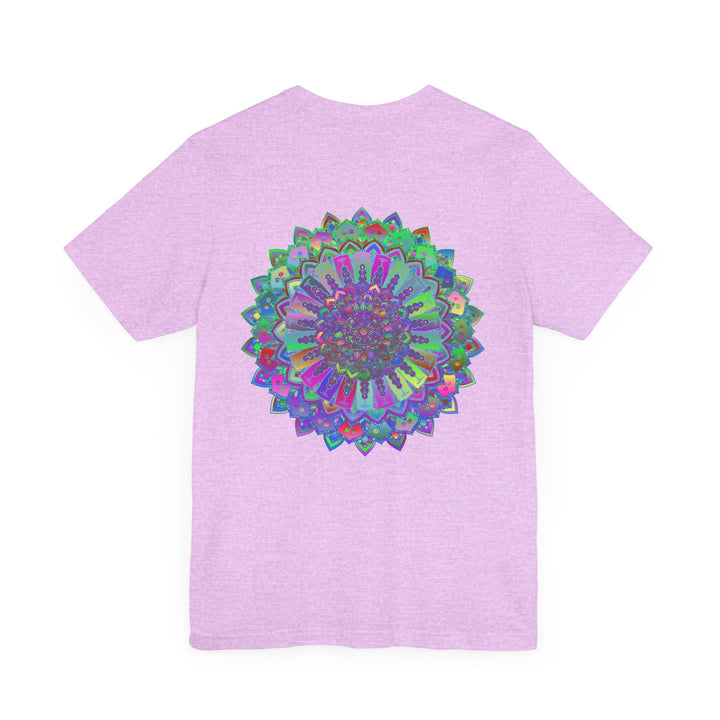 Vibrant Mandala Tee featuring intricate design symbolizing spiritual peace and harmony, perfect for bringing positive energy into your life