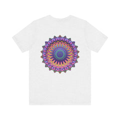 Colorful and intricate mandala design T-shirt promoting spiritual peace and harmony