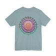 Beautiful mandala tee with intricate designs representing spiritual peace and harmony, perfect for finding inner balance and tranquility