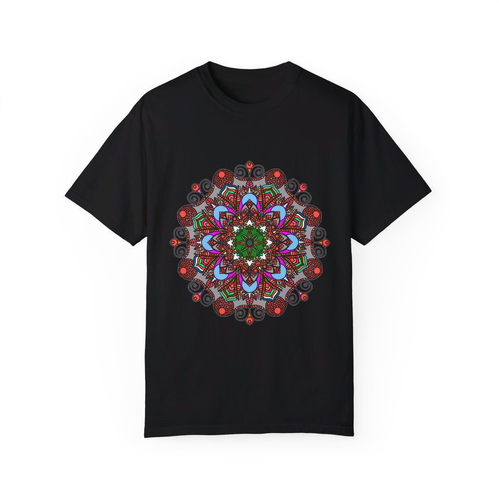 Unisex Mandala T-Shirt made with 100% Ring-Spun Cotton