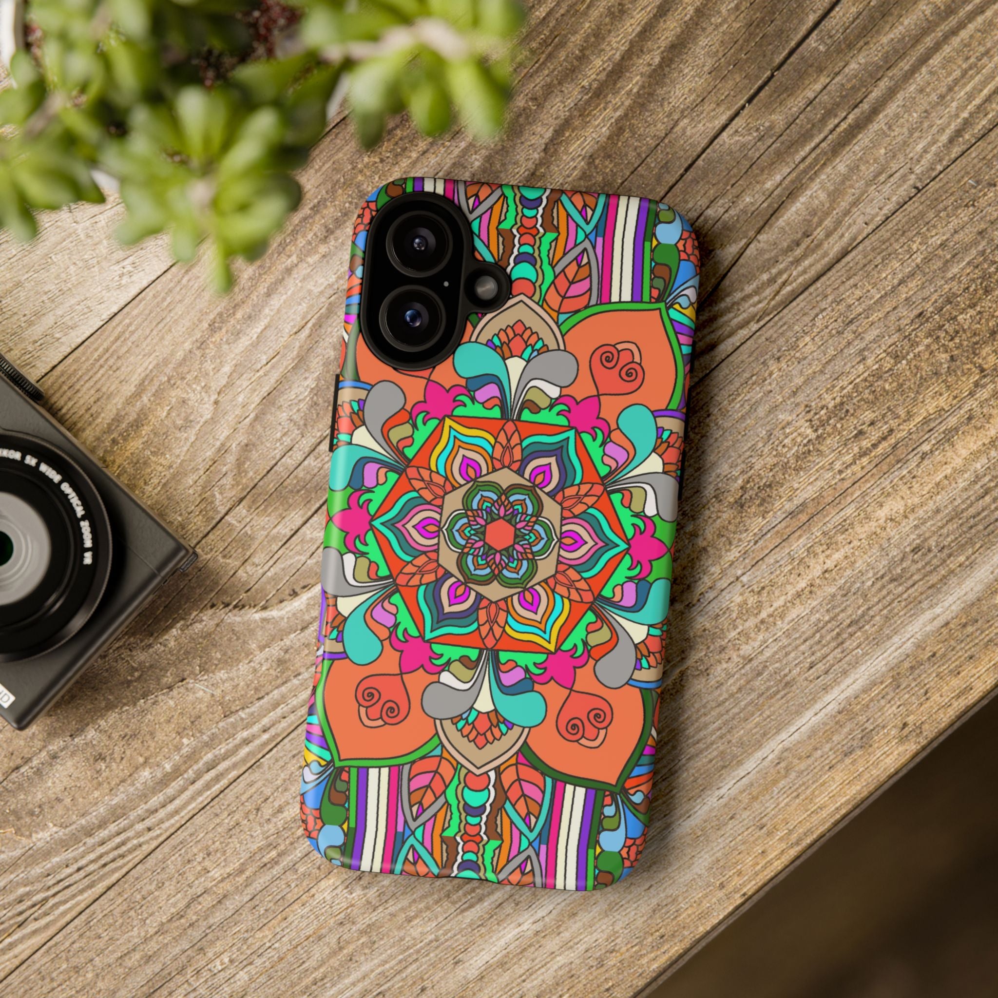 Vibrant Mandala Phone Case