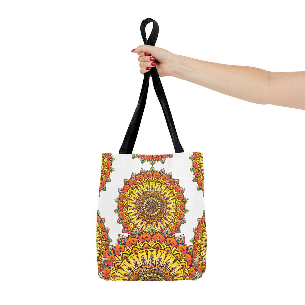 Solar Mandala Tote Bag