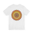 Vibrant Mandala Tee featuring a beautiful design symbolizing peace and harmony