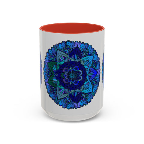 Blue & Purple Mandala Bohemian Mug