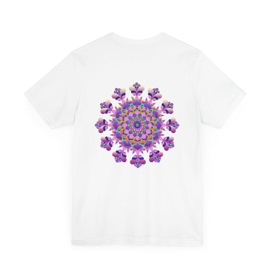 Group of individuals wearing Mandala Tees and promoting peace and love