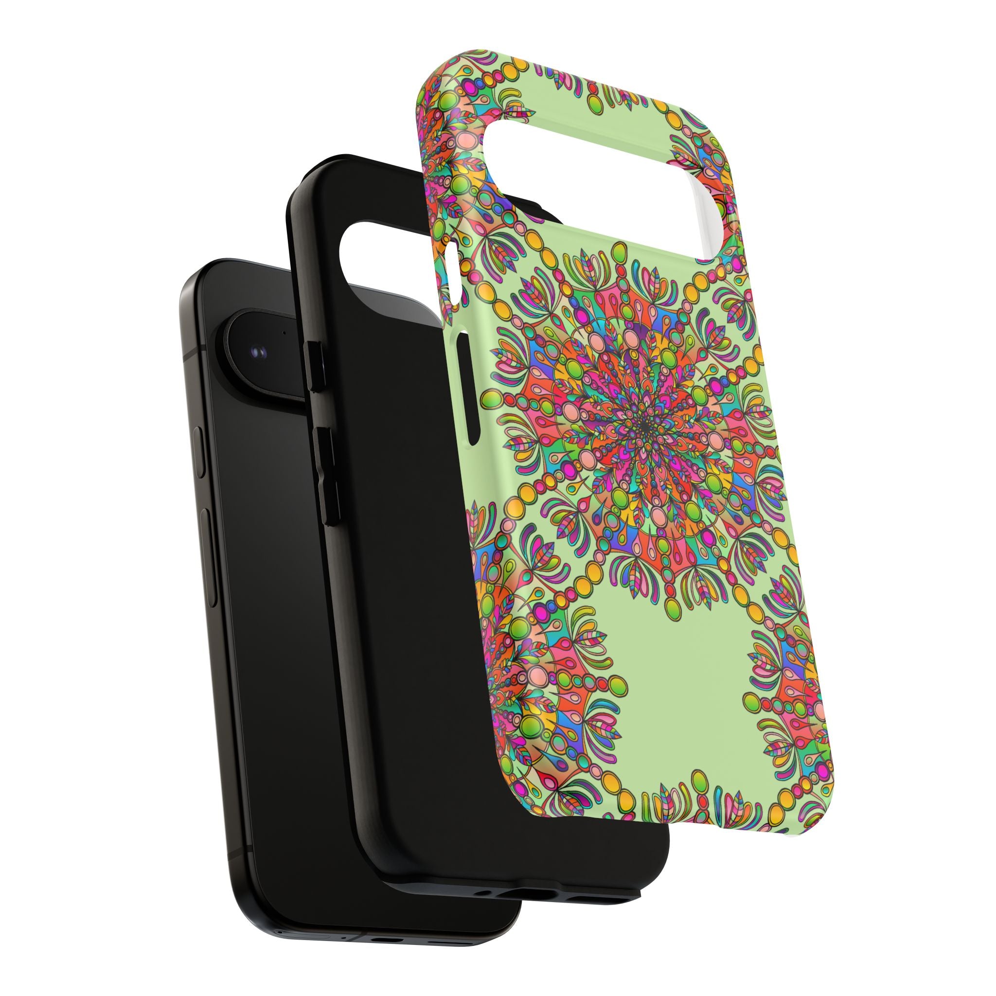 Vibrant Mandala iPhone & Google Pixel Case | Tough Cases