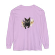 Black Cat Watercolor Sprint Unisex T-Shirt featuring a stunning watercolor print of a black cat on a soft and comfortable unisex t-shirt