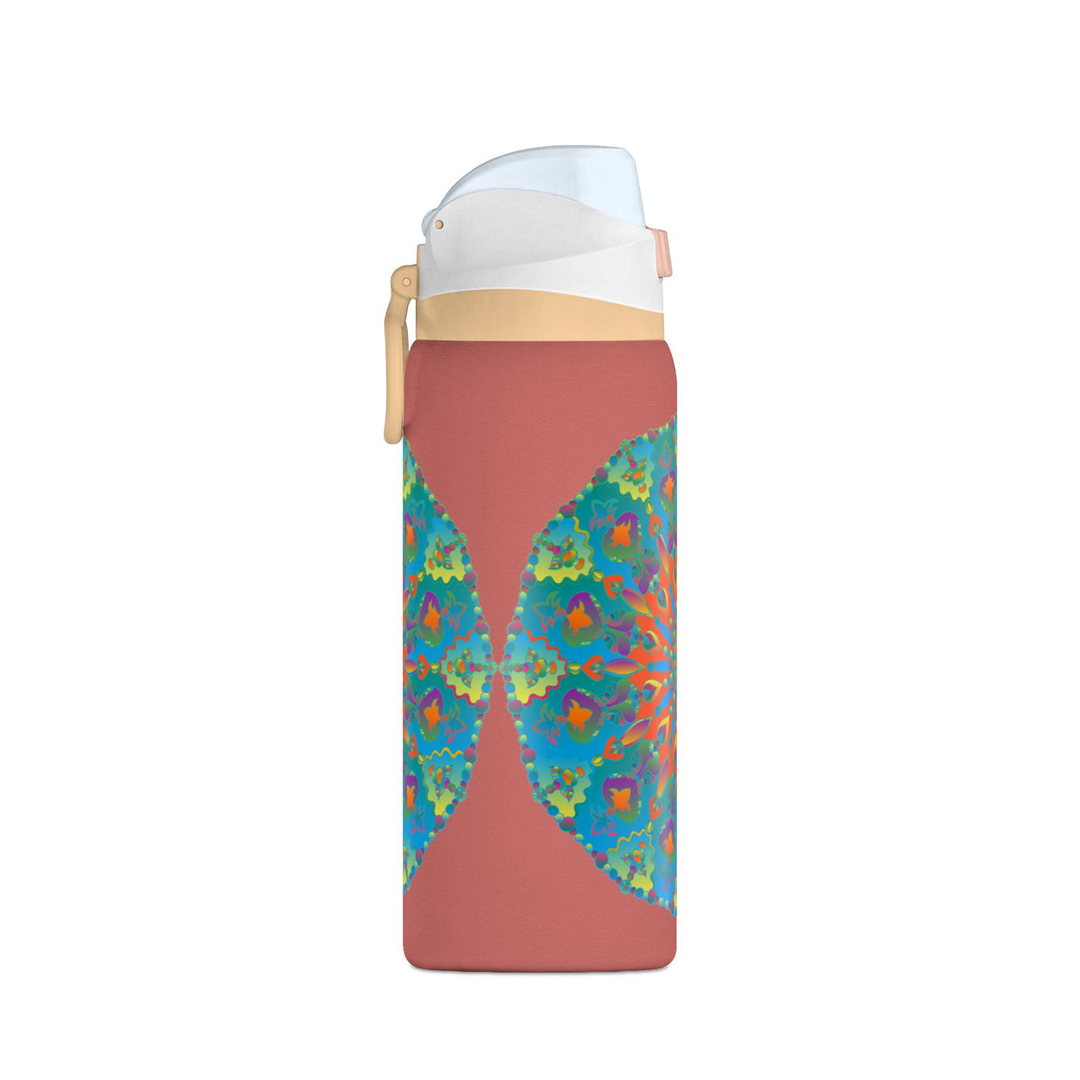 Borraccia termica da 32oz — Design mandala caleidoscopio colorato
