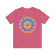Beautiful Mandala Tee with Vibrant Colors and Peaceful Symbolism
