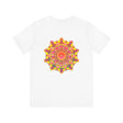 Vibrant Mandala Tee featuring intricate spiritual design promoting inner peace and harmony for a balanced and enlightened lifestyle