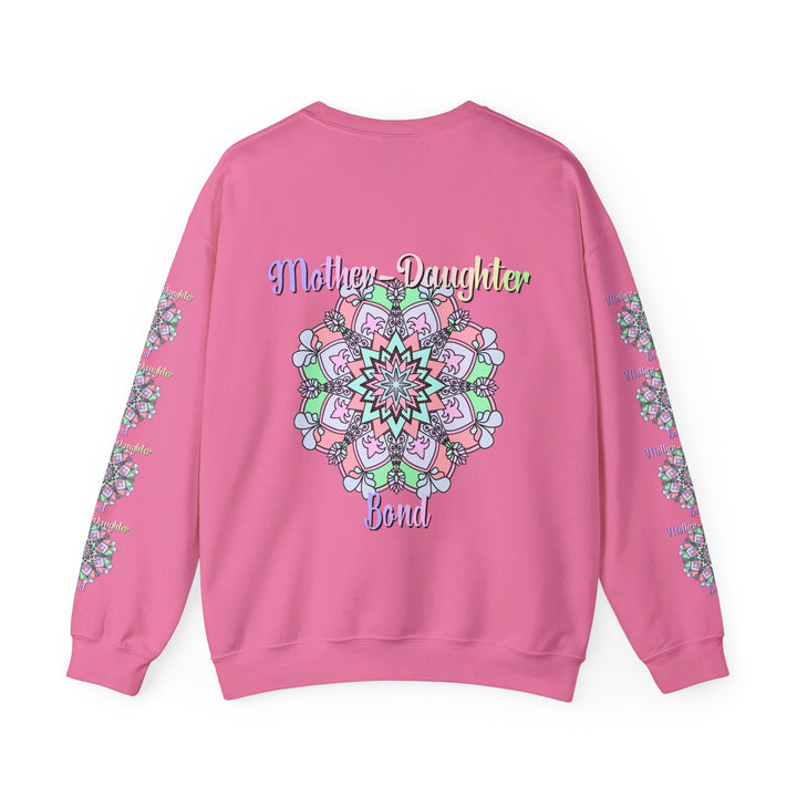 Handmade Mandalas Unisex Crewneck Sweatshirt with Detailed and Intricate Patterns