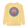Colorful mandala long sleeve shirt suitable for both men and women
