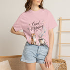 Good Morning Cat Coffee T-Shirt