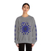 Handmade Mandala Design Unisex Sweatshirt embodying strength and empowerment