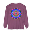 Beautiful and vibrant mandala long sleeve t-shirt for a unique style
