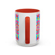 Eye-catching mandala pattern on a ceramic mug promoting peace and tranquility