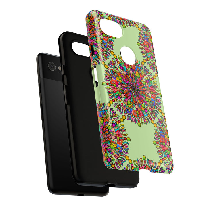 Intricate Mandala Phone Case in Lively Colors for Unique Style