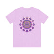 Vibrant mandala tee with intricate patterns for spiritual growth