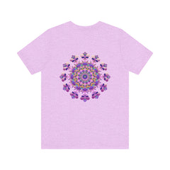Vibrant mandala tee with intricate patterns for spiritual growth