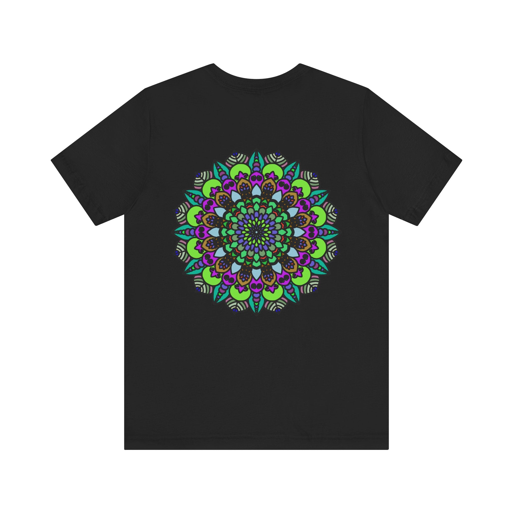 Beautiful Mandala Peace Tee with a design representing spiritual harmony and tranquility