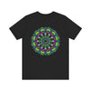 Beautiful Mandala Peace Tee with a design representing spiritual harmony and tranquility