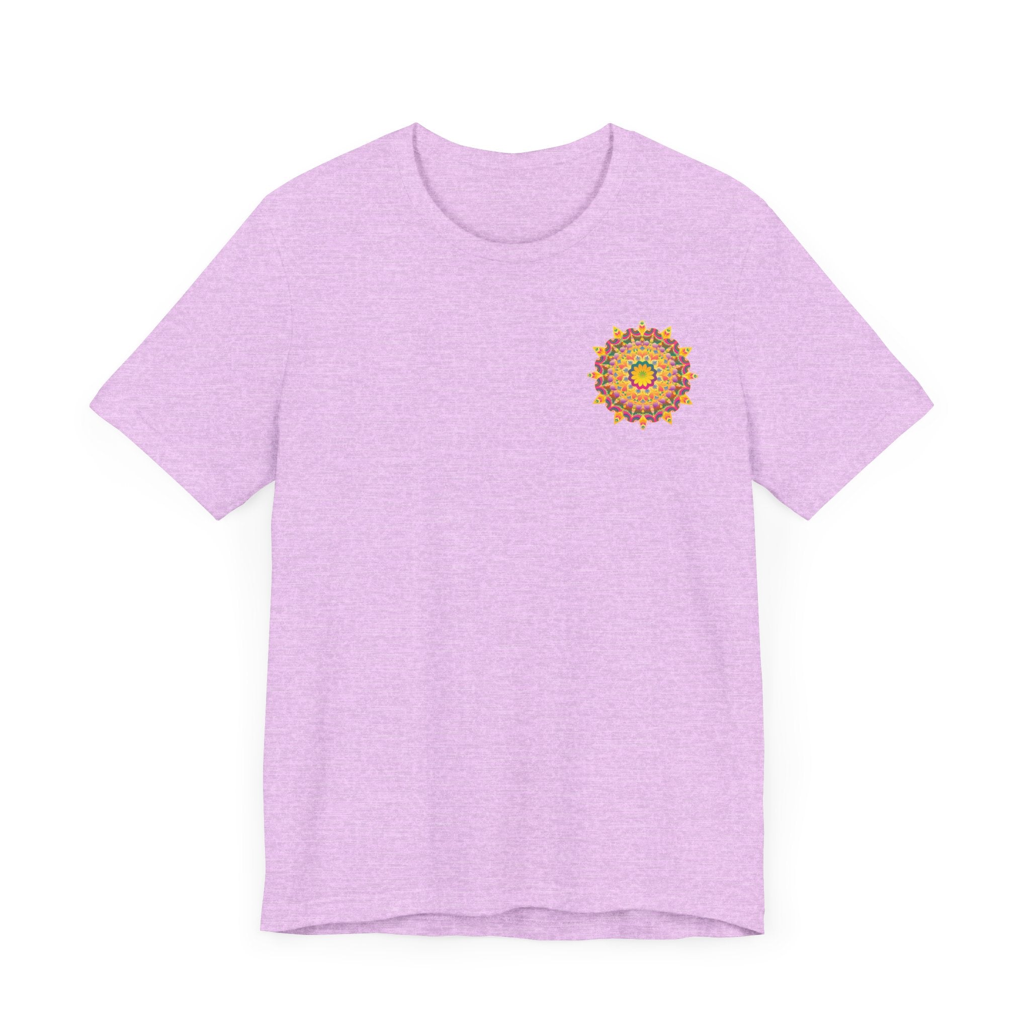 Beautiful and colorful Vibrant Mandala Tee featuring Peace & Harmony design